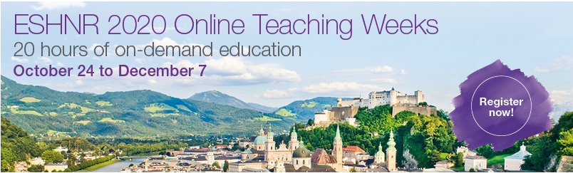 Новина від ESHNR 2020. Відкрита реєстрація на  “Online Teaching Weeks” з 24 жовтня -7 грудня 2020